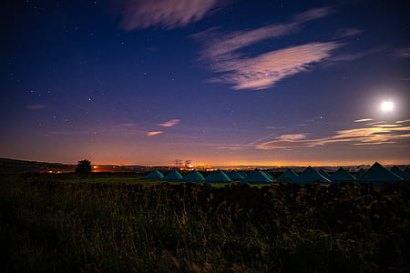 teal tents under moon thumbnail