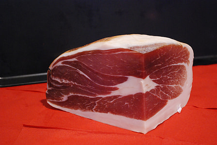 raw meat on red textile thumbnail