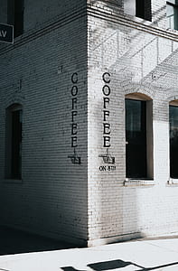 Coffee signage on wall thumbnail