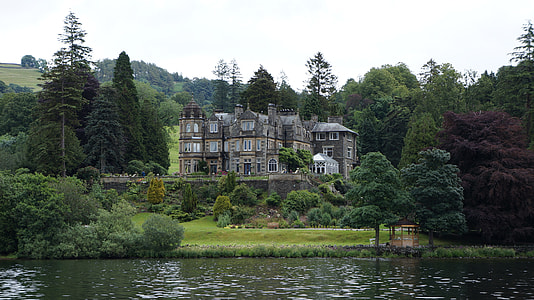 gray house beside body of water thumbnail