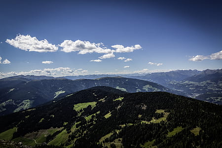 landscape, mountains, nature, sky thumbnail