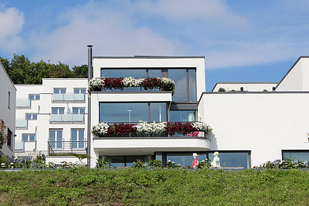 white painted building thumbnail