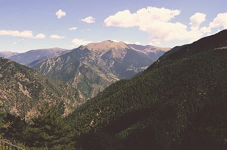 bird's eye view of mountains thumbnail