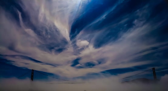 blue sky and white clouds thumbnail