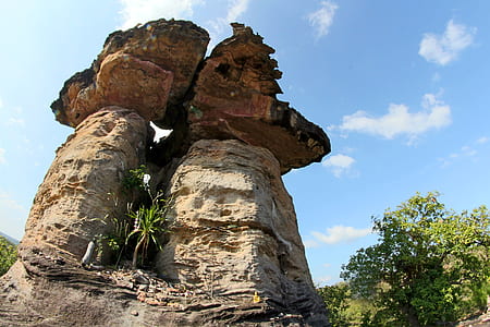 landscape, sky, clouds, rocks thumbnail