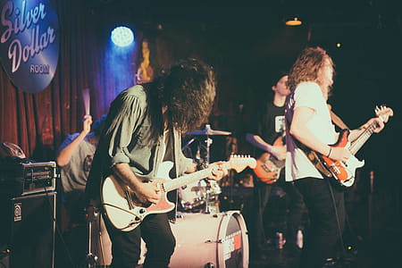 Rock Band On Stage Photo thumbnail