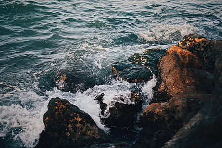 rock beside body of water thumbnail