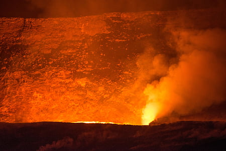 burning ground during night time thumbnail