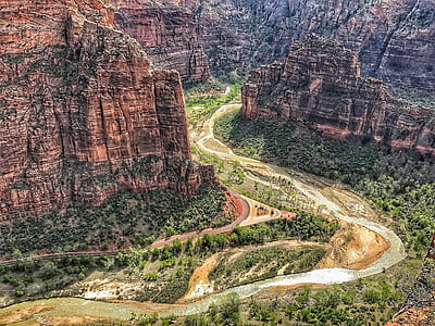 road, landscape, nature, water thumbnail