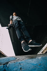 man, person, night, shoes thumbnail
