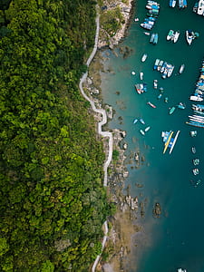 ship, sea, ocean, path thumbnail