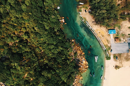 Aerial Photography of Island thumbnail