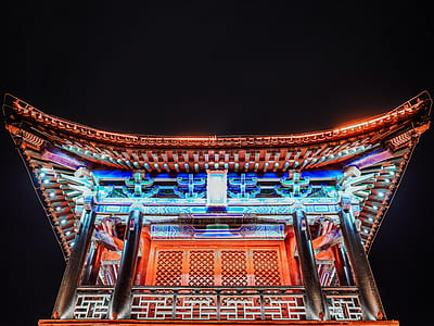 photo of lighted temple thumbnail