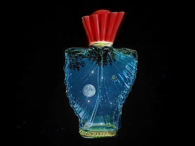 clear glass perfume bottle thumbnail
