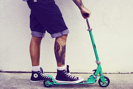 Man on Scooter thumbnail