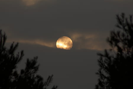 full moon covering clouds thumbnail