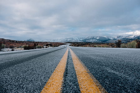 two orange lines on the road thumbnail