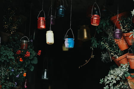 assorted-color hanging decors thumbnail