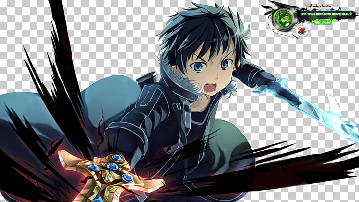 Kirito Asuna Sword Art Online Anime Desktop Sword Art Png