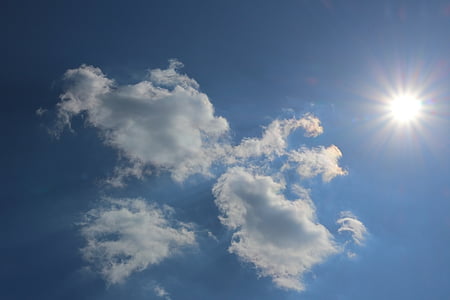low-angle photography of cumulus clouds thumbnail