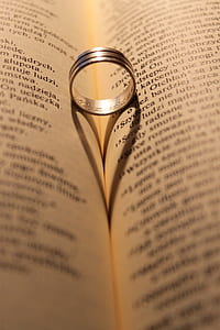 selective focus silver-colored ring thumbnail