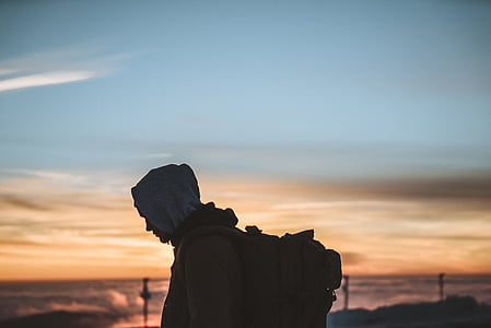 silhouette of man thumbnail