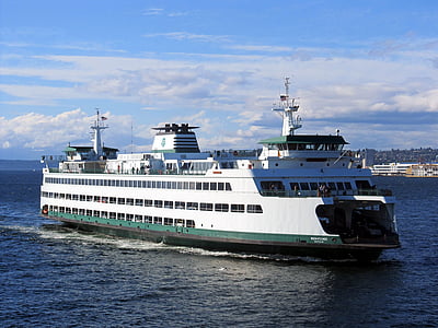 passenger ship on body of water thumbnail