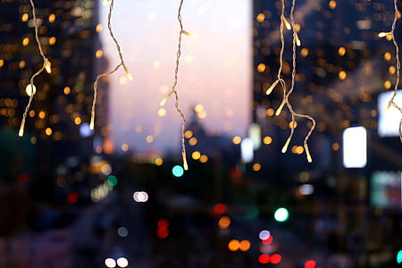 bokeh photography of string lights thumbnail