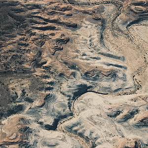 aerial photography of mountains thumbnail