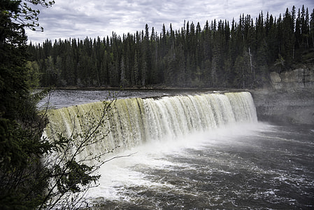 View across the landscape of Lady Evelyn Falls thumbnail