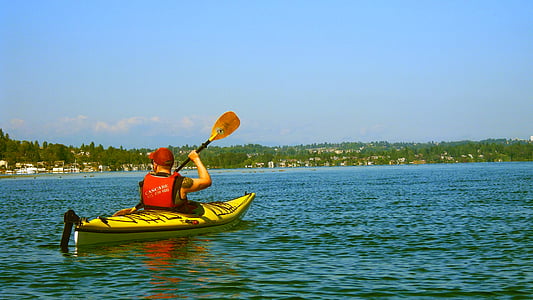 man riding kayak thumbnail