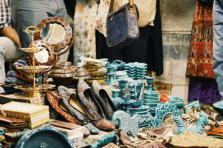 assorted-color products on floor thumbnail
