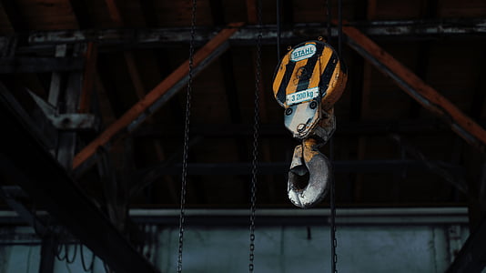 orange and black striped winch hook thumbnail