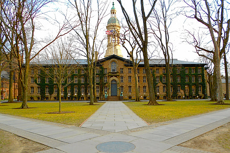 Nassau hall in Princeton, New Jersey thumbnail