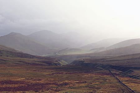 aerial photography of mountain thumbnail