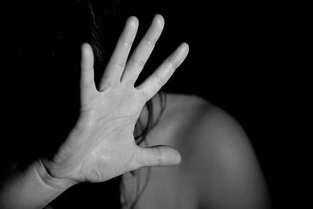 grayscale photo of a topless person thumbnail