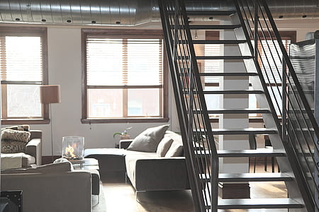stairs, home, loft, decoration thumbnail