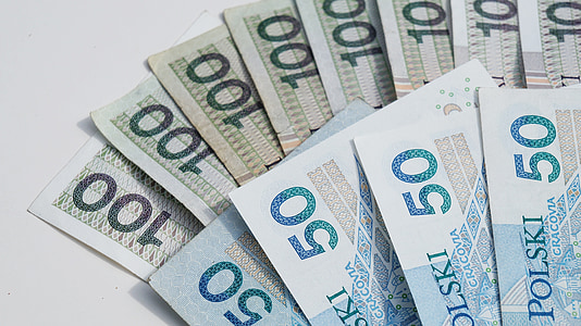 100 and 50 Polski banknotes thumbnail