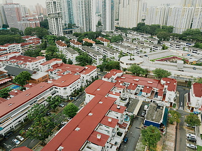 aerial photograph of city thumbnail