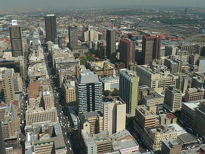 high-angle view of high-rise buildings thumbnail