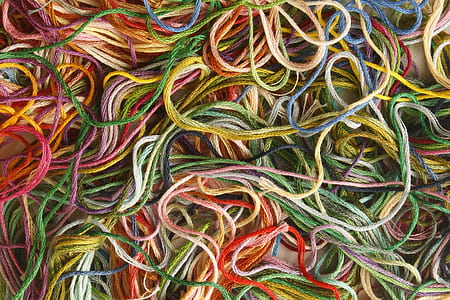 assorted color thread lot thumbnail