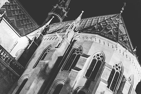 Architecture Details of St Matthias Cathedral in Budapest thumbnail