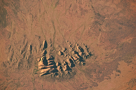 Astronaut photo of Kata Tjuta in Northern Territory, Australia thumbnail