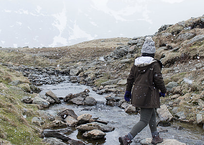person walk passing in lake thumbnail