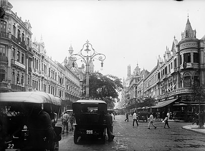 Streets of Rio De Janeiro around 1910, Brazil thumbnail