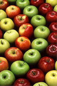 Granny Smith and honeycrisp apples thumbnail