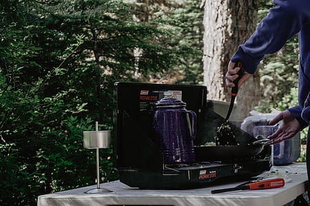 person cooking on outdoors thumbnail