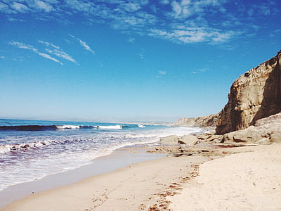 rock formation on shore thumbnail