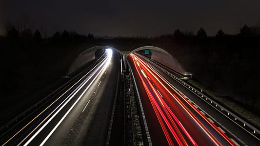 Timelapse Photograph of Highway thumbnail