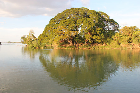 body of water beside green leafed trees thumbnail